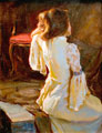 Waiting painting